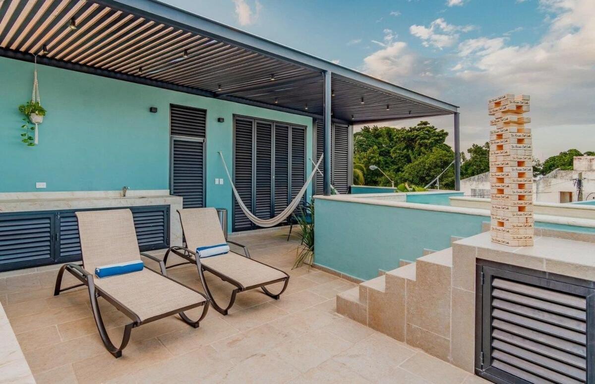 Rincon Del Cielo Rooftop With Glass Walled Pool Mérida Eksteriør billede